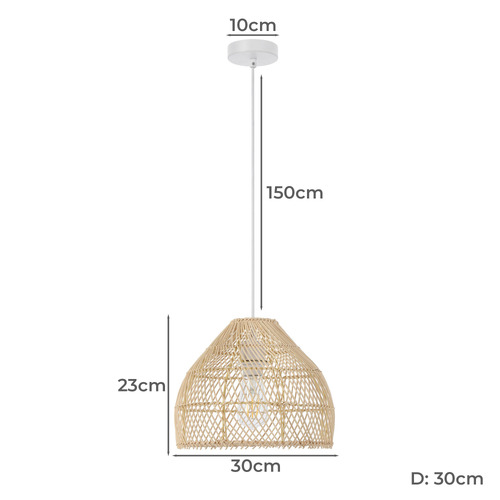 Freedom on sale rattan pendant